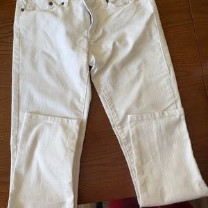 White Prana jeans